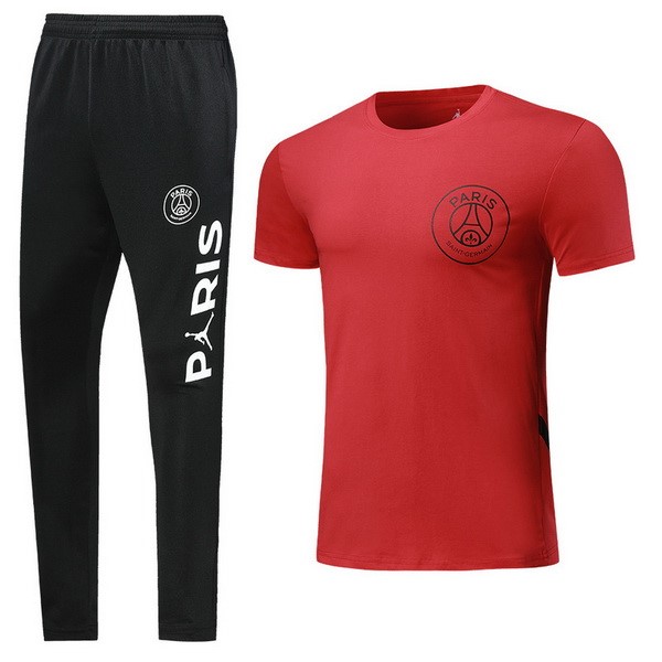 JORDAN Entrenamiento Paris Saint Germain Conjunto Completo 2018-2019 Rojo Negro